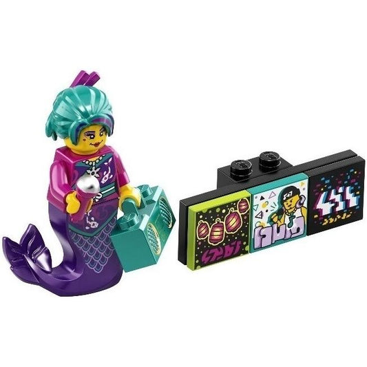 Karaoke Mermaid Vidiyo Bandmates Series 2 (Complete Set with Stand and Accessories) - vidbm02-6 - Set - New