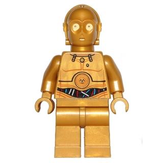 C-3PO - Colorful Wires Pattern - Minifigure - Used