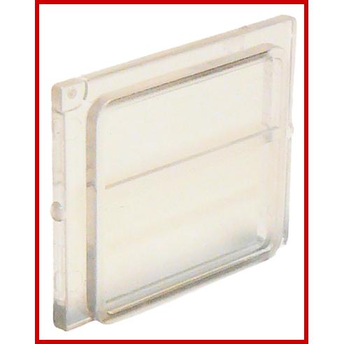 Glass for Train Window 1 x 4 x 3 - Part - 4034 - Trans-Clear - used - Qty:1