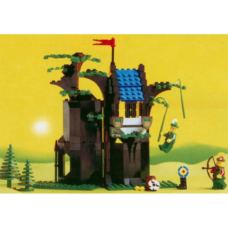 Forestmen's Hideout - 6054-1 - Set - Used As Is