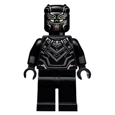 Black Panther - Dark Silver Armor Yellow Eyes - Minifigure - New