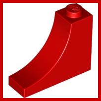 Arch 1 x 3 x 2 Inverted - Part - 18653 - Black - new - Qty:4