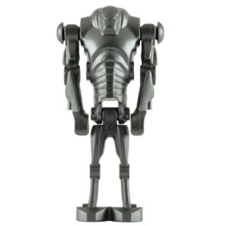 Super Battle Droid - Pearl Dark Gray Wide Head - Minifigure