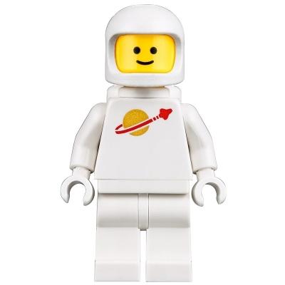 Classic Space - White with Air Tanks and Updated Helmet (Third Reissue - Jenny / The Explorer) - Minifigure - New