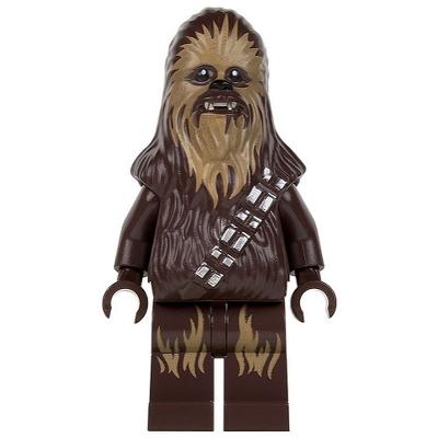 Chewbacca - Medium Nougat Fur - Minifigure - Used