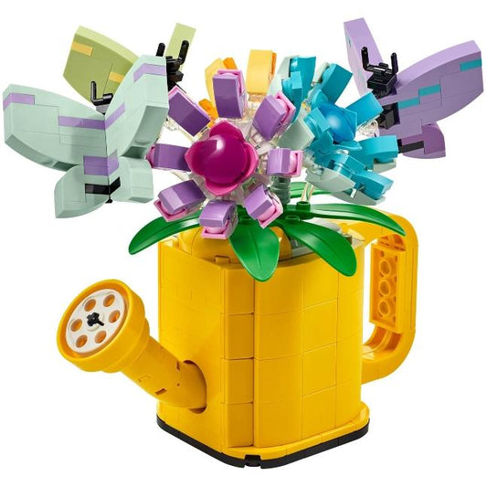Flowers in Watering Can - 31149-1 - Set - New Sealed