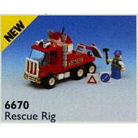 Rescue Rig - 6670-1 - Set - Pre-Built