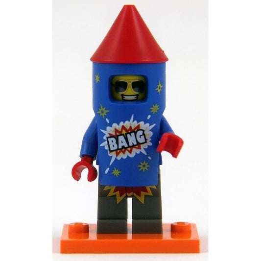 Firework Guy Series 18 (Complete Set with Stand and Accessories) - col18-5 - Set - New
