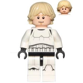 Luke Skywalker - Stormtrooper Outfit Printed Legs - Minifigure - New
