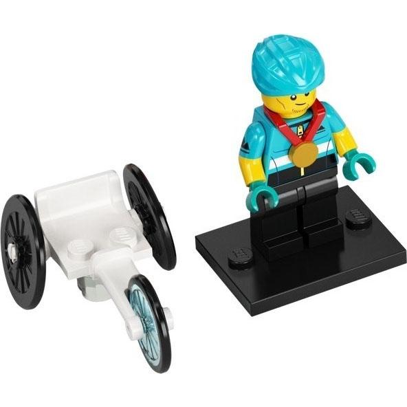 Wheelchair Racer Series 22 (Complete Set with Stand and Accessories) - col22-12 - Set - New