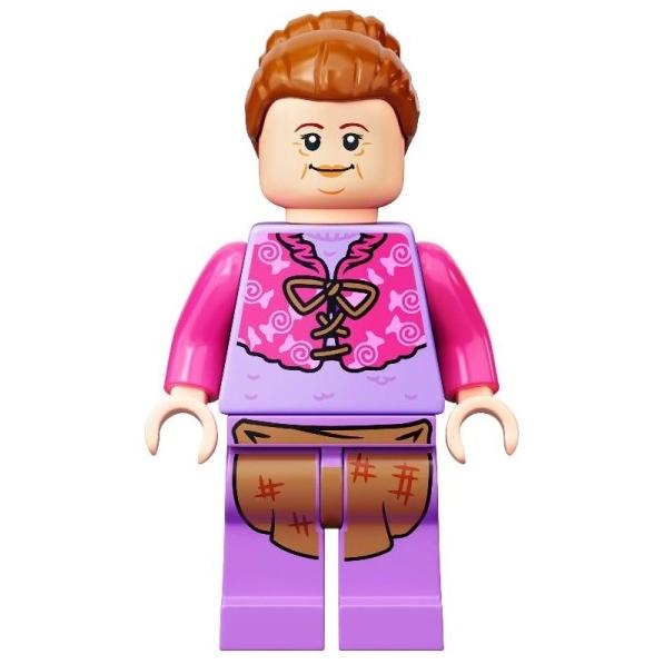 Mrs. Flume - Dark Pink Shawl - Minifigure - New