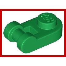 Plate Round 1 x 1 with Bar Handle - Part - 26047 - Bright Light Blue - new - Qty:2