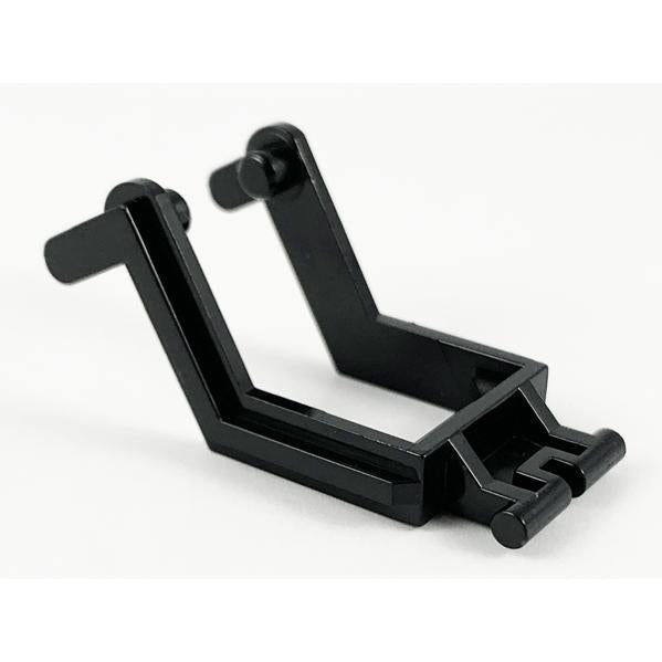Vehicle Digger Bucket Arm Small - 2 x 6 x 2 - Part - 3314 - Black - used - Qty:4