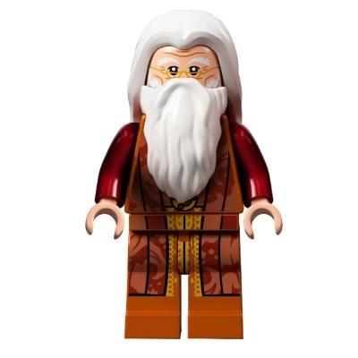 Albus Dumbledore - Dark Orange Robe - Minifigure - New