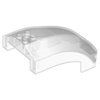 Windscreen 10 x 6 x 4 Curved - Part - 18729 - Trans-Clear - used - Qty:1