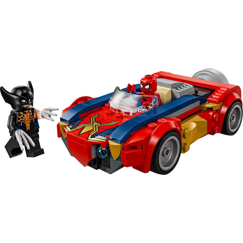 Spider-Man Car vs. Venomized Wolverine - 76336-1 - Set - Used As Is