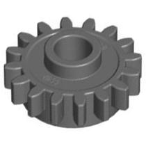 Technic Gear 16 Tooth with Clutch Smooth - Part - 6542b - Dark Bluish Gray - used - Qty:1