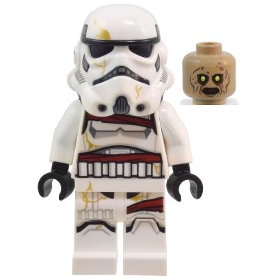 Night Trooper - White Helmet - Minifigure - Used
