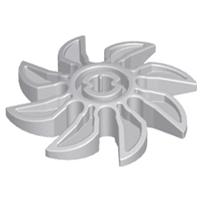 Propeller 8 Blade 5 Diameter - Part - 41530 - Light Bluish Gray - used - Qty:10