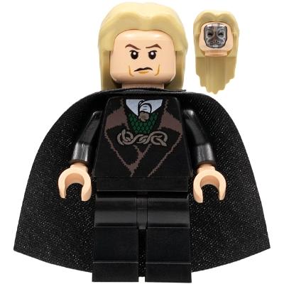 Lucius Malfoy - Black Robe Tan Hair - Minifigure - New