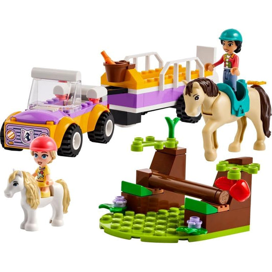 Horse and Pony Trailer - 42634-1 - Set - New Sealed