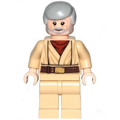 Obi-Wan Kenobi (Old Detailed Robe and Head) - Minifigure