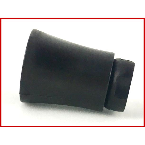 Plant Tree Palm Trunk - Short Connector Axle Hole with 2 Inside Prongs - Part - 2536d - Black - used - Qty:1