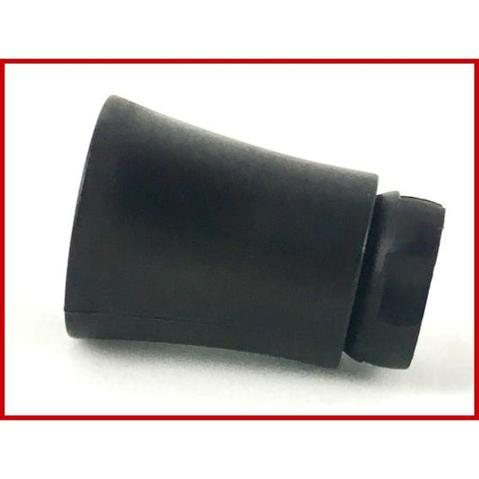 Plant Tree Palm Trunk - Short Connector Axle Hole with 2 Inside Prongs - Part - 2536d - Black - used - Qty:1