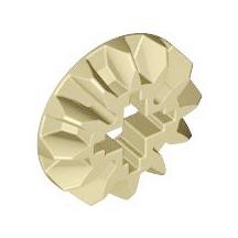 Technic Gear 12 Tooth Bevel - Part - 6589 - Tan - used - Qty:15