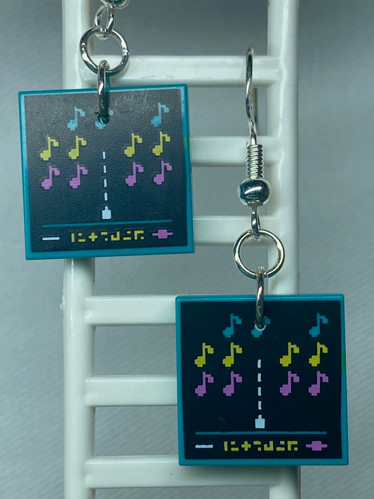 Retro Game Style Earrings