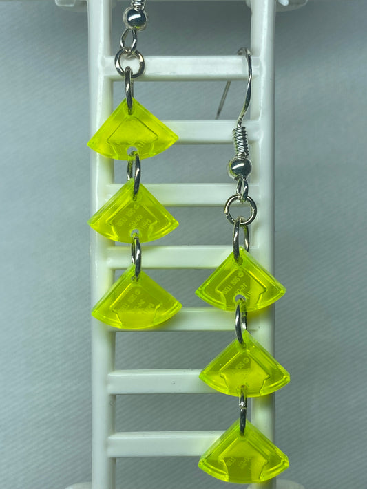 Neon Chain Earrings