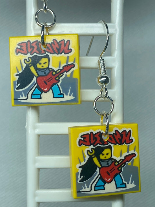 Rock Poses Earrings