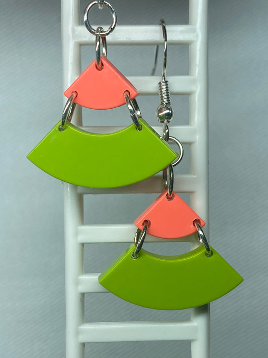 Minimalist Watermelon Earrings