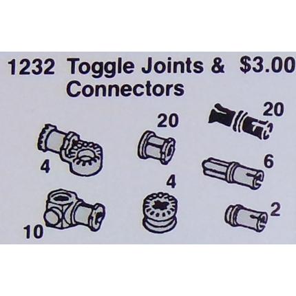Toggle Joints and Connectors - Set - 1232-1