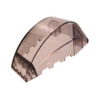Windscreen 6 x 4 x 2 Wedge Curved - Part - 41883 - Trans-Brown - used - Qty:4