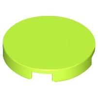 Tile Round 2 x 2 with Bottom Stud Holder - Part - 14769 - Bright Pink - new - Qty:20