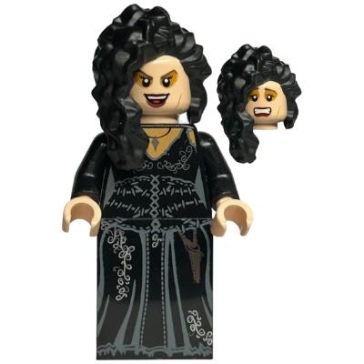 Bellatrix Lestrange - Printed Black Dress - Minifigure - New
