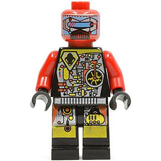 UFO Droid - Red (Techdroid 2) - Minifigure - New