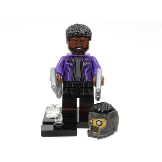 T'Challa Star-Lord Marvel Studios Series 1 (Complete Set with Stand and Accessories) - colmar-11 - Set - Used As is