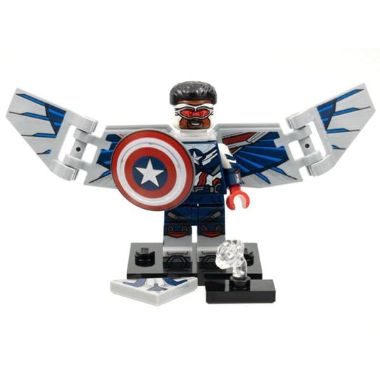Captain America Marvel Studios Series 1 (Complete Set with Stand and Accessories) - colmar-5 - Set - Certified Pre-owned