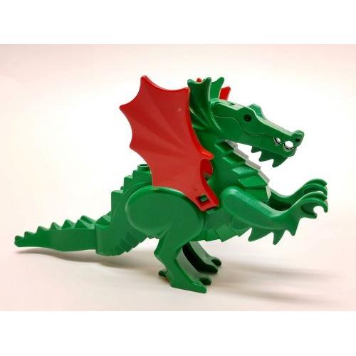 Dragon Classic with Red Wings - Part - 6129c03 - Green - new - Qty:1