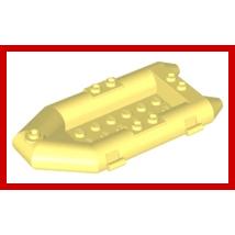 Boat Rubber Raft Small - Part - 30086c01 - Yellow - used - Qty:1