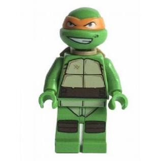 Michelangelo Gritted Teeth Smudges - Minifigure