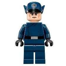 First Order Officer (Colonel Erich S. Datoo) - Minifigure - Used