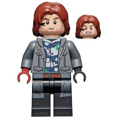 Rainn Delacourt - Dark Blue and White Shirt - Minifigure - New