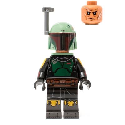 Boba Fett - Repainted Beskar Armor Jet Pack Rangefinder - Minifigure - Used