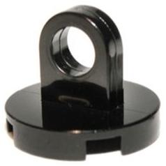 Tile Round 2 x 2 with Lifting Ring Thin - Part - 2376 - Black - used - Qty:8