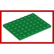 Plate 6 x 8 - Part - 3036 - Black - new - Qty:2