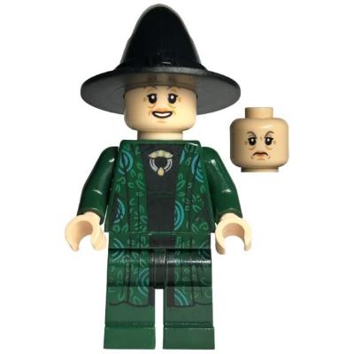 Professor Minerva McGonagall - Dual Sided Head - Minifigure - New