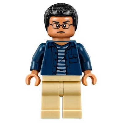 Franklin Webb - Dark Blue Shirt - Minifigure - Used